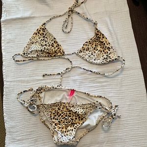 VS leopard print bikini